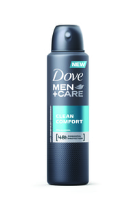Dove Men+ Care Clean Comfort deodorant ve spreji 150ml