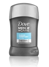 Dove Men+ Care Clean Comfort tuhý deodorant 50ml
