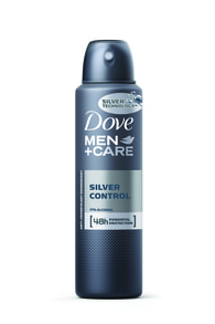 Dove Men+ Care Silver Control deodorant ve spreji 150ml