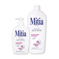 Mitia tekuté mýdlo Silk Satin s kokosovým mlékem 1l