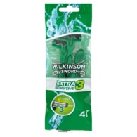 Wilkinson Extra 3 Sensitive jednorázová holítka 4ks