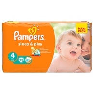 Pampers Sleep&Play 4 Maxi 50ks jednorázové plenky