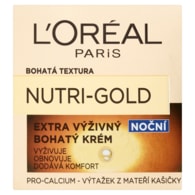 L'Oréal Paris Nutri-Gold Extra výživný bohatý noční krém 50ml