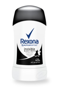 Rexona Invisible Black+White deo stick 40ml