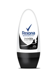 Rexona Invisible Black+White deo roll-on 50ml