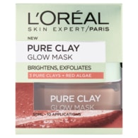 L'Oréal Paris Skin Expert Pure Clay exfoliační maska 50ml