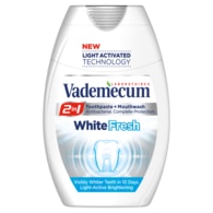 Vademecum 2v1 White fresh zubní pasta 75ml
