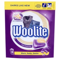 Woolite Black, Darks, Denim gelové kapsle 28ks