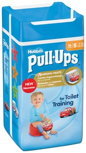 Huggies Pull-Ups 8-15kg 16ks chlapci - tréninkové kalhotky