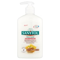 Sanytol Tekuté mýdlo vyživující mandlové mléko & mateří kašička 250ml