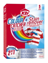 K2r Colour Catcher + Stain Remover prací ubrousky 5ks