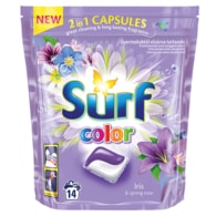 Surf Color 2v1 kapsle na praní 14 praní