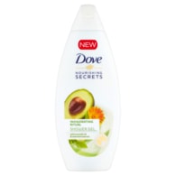 Dove Povzbuzující Rituál sprchový gel s avokádovým olejem a extraktem z měsíčku lékařského 250ml