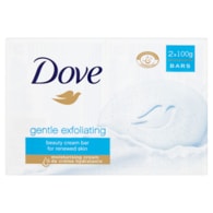 Dove Soft Peeling Gentle Exfoliating tableta na mytí 2x100g