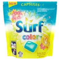 Surf Color Fruity Fiesta kapsle na praní 32 praní