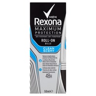 Rexona Men Maximum Protection Clean Scent kuličkový antiperspirant 50ml