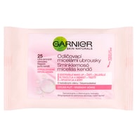 Garnier Skin Naturals Odličovací micelární ubrousky 25 ks