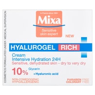 Mixa Sensitive Skin Expert Hyalurogel intenzivní hydratační péče 50ml