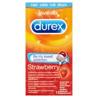 Durex Strawberry kondomy 12 ks