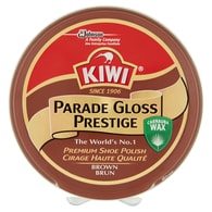Kiwi Parade Gloss Prestige hnědý krém na boty